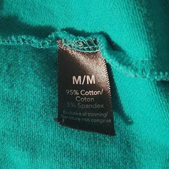 Zip Up Cardigan/Jacket, Teal/Blue, Hawaiian, M - Picture 7 of 7